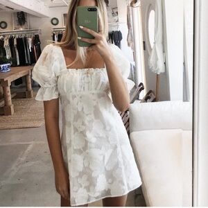 Stone Cold Fox Charles Silk Floral Mini Dress 1